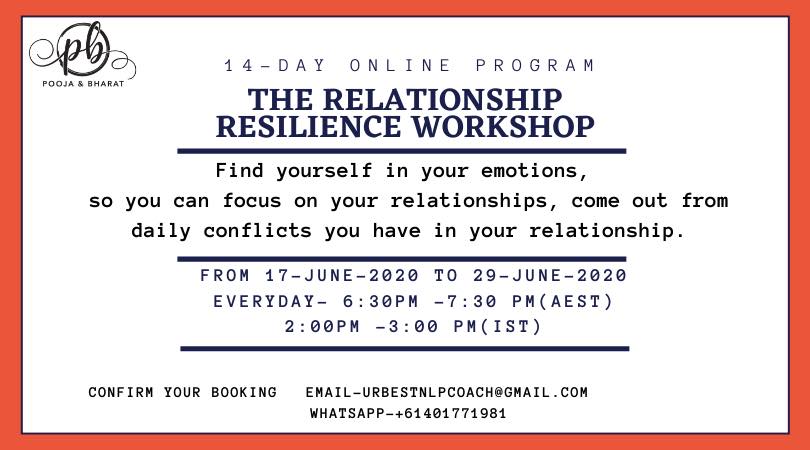 The Relationship Resilience Workshop